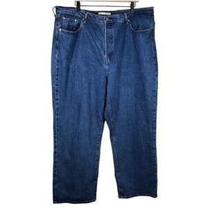 Levi’s Ribcage Straight Ankle High Waist Jeans Button Fly Size 22